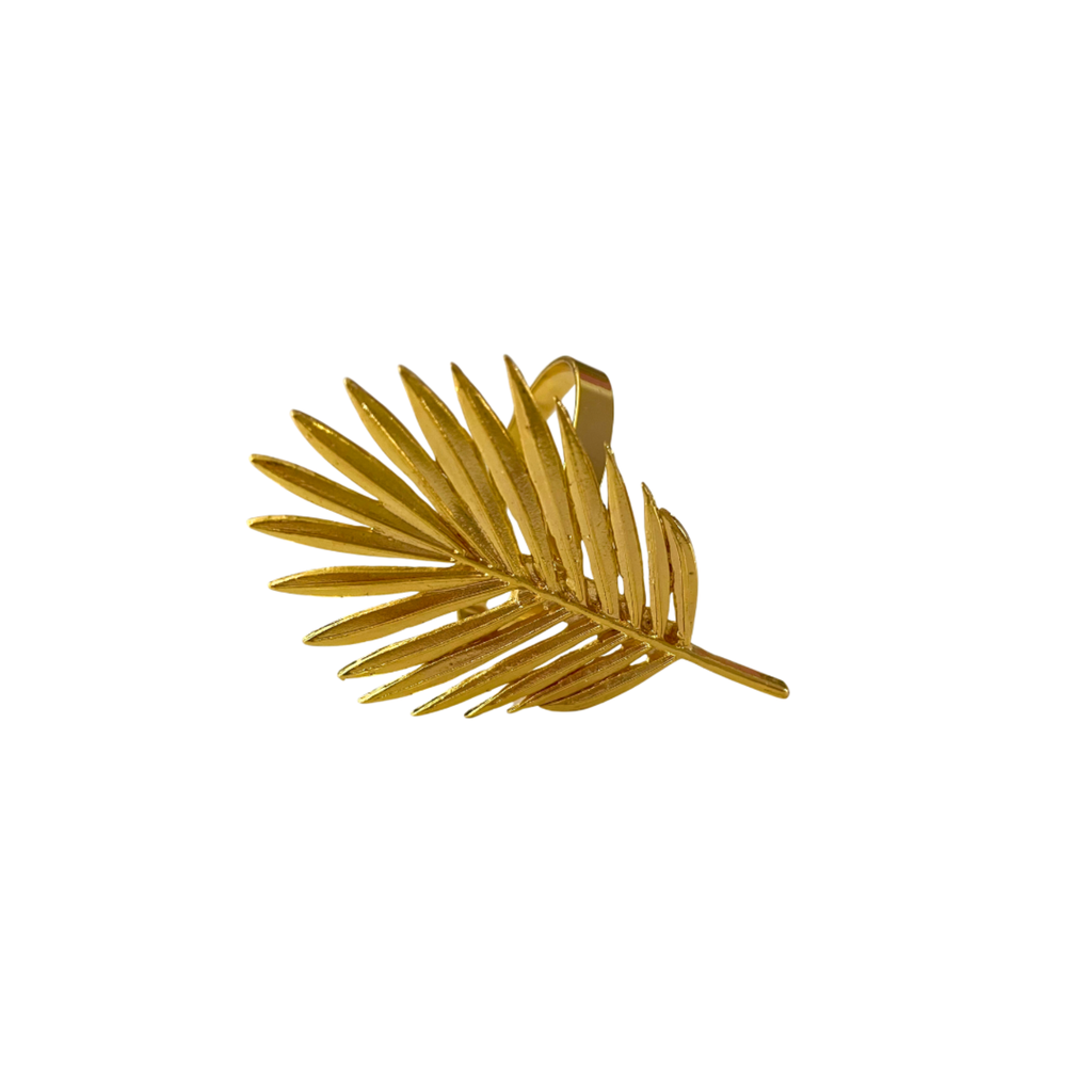 Anillo Palma Dorado