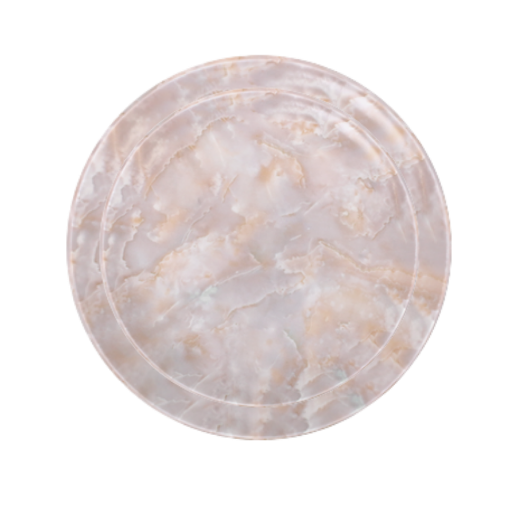 Kit Vajilla Mármol Rosa