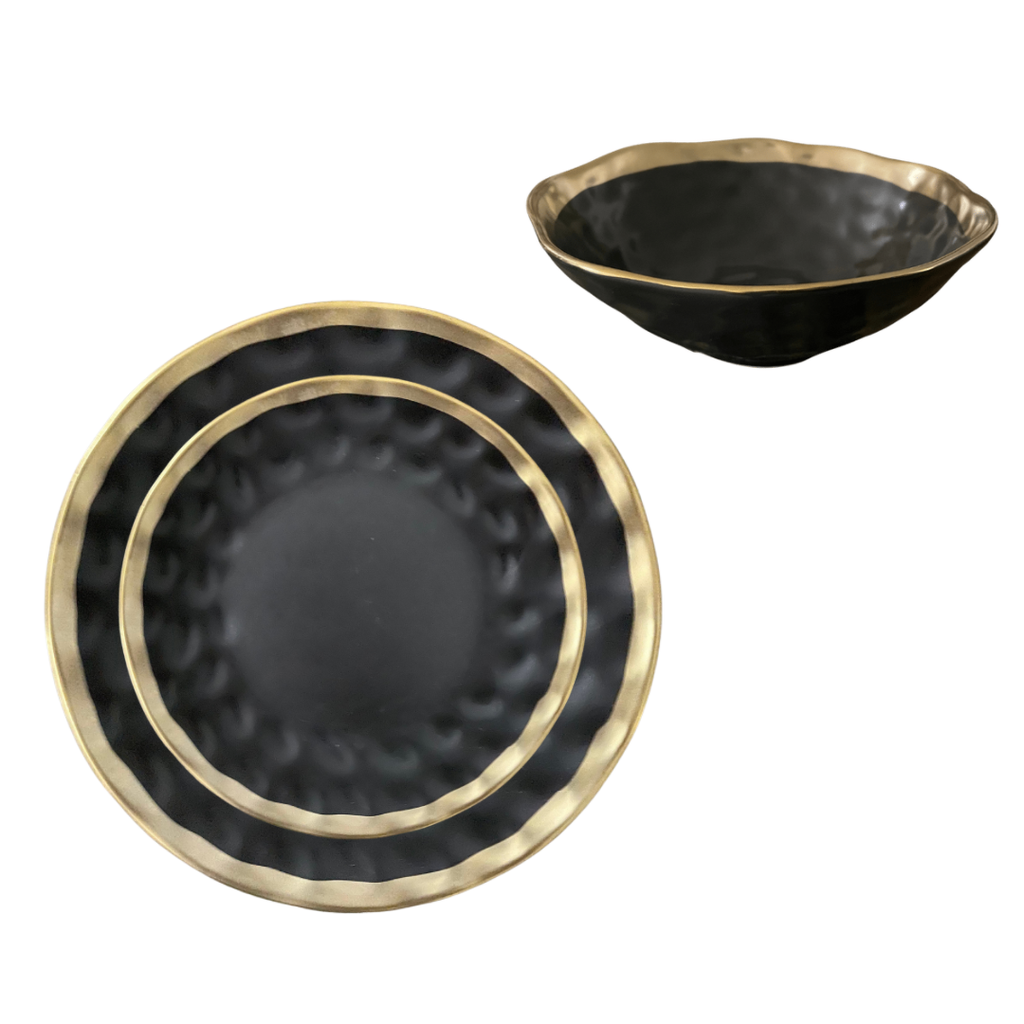 Kit Vajilla Trento Negro