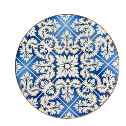 Plato Base Blu