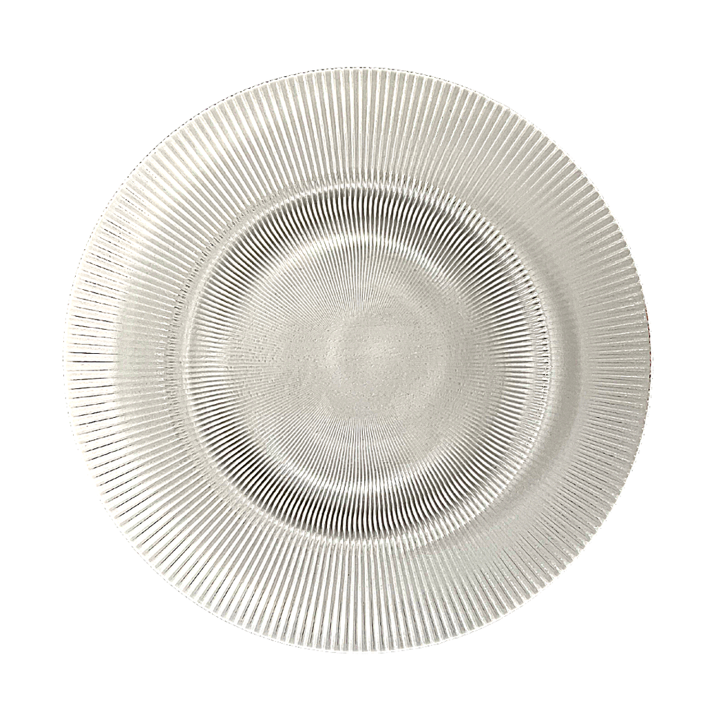 Plato Base Oporto Transparente