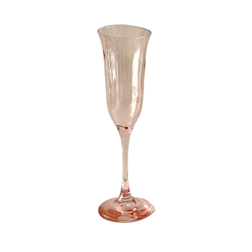 Copa Génova Flauta Rosa Palo