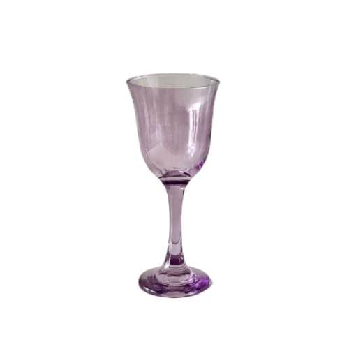 Copa Génova Vino Lila
