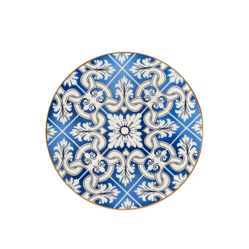 Plato Ensalada/Postre Blu