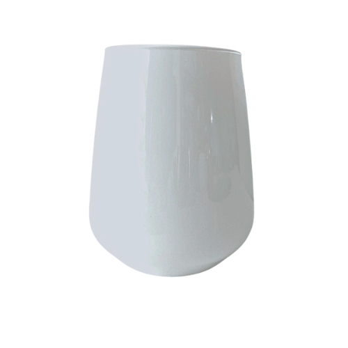 Vaso Matera Blanco Brilloso